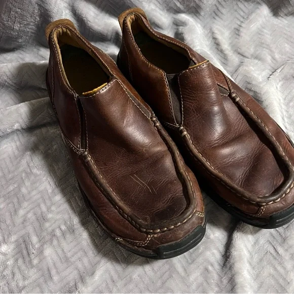 Timberland Smart Comfort Soft Leather Slip Ons 9M Brown - Picture 3 of 16